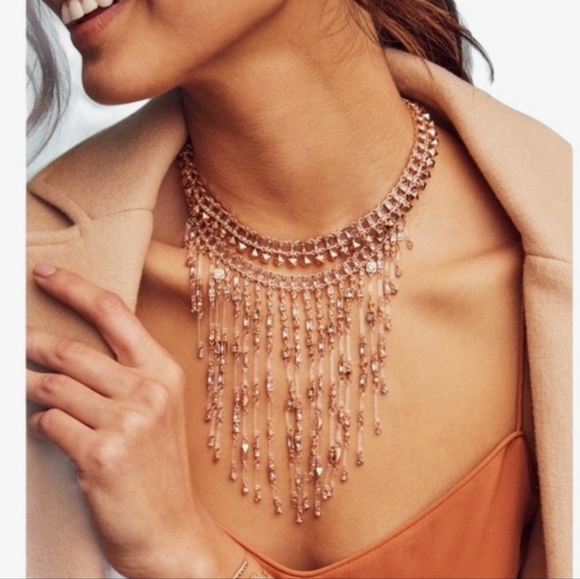 🔥LAST 1🔥NWT KENDRA SCOTT LILAC CRYSTAL NECKLACE - Picture 1 of 12